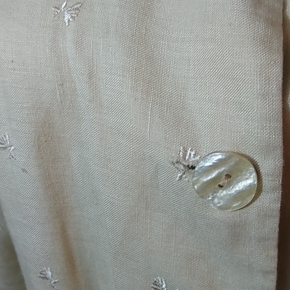 HW New York embroidery linen jacket - Picture 2 of 5